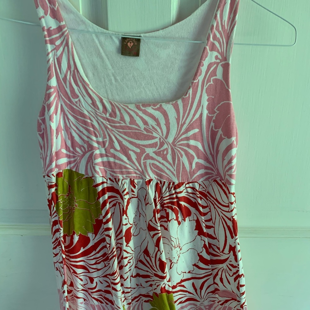 Anthropologie Floral Babydoll Tank, XS